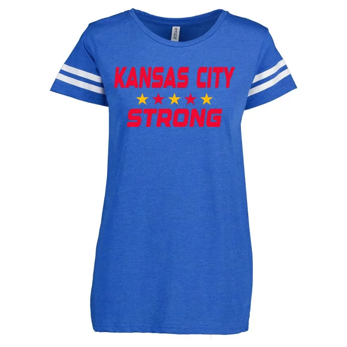 Kansas City Strong Enza Ladies Jersey Football T-Shirt