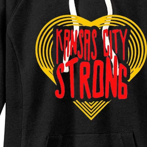 Kansas City Strong Kc Strong Women's Fleece Hoodie