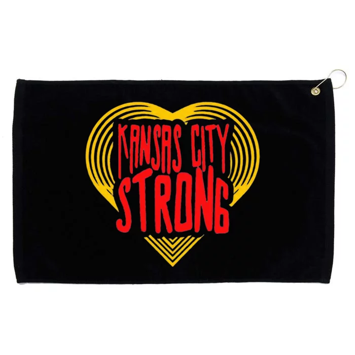 Kansas City Strong Kc Strong Grommeted Golf Towel