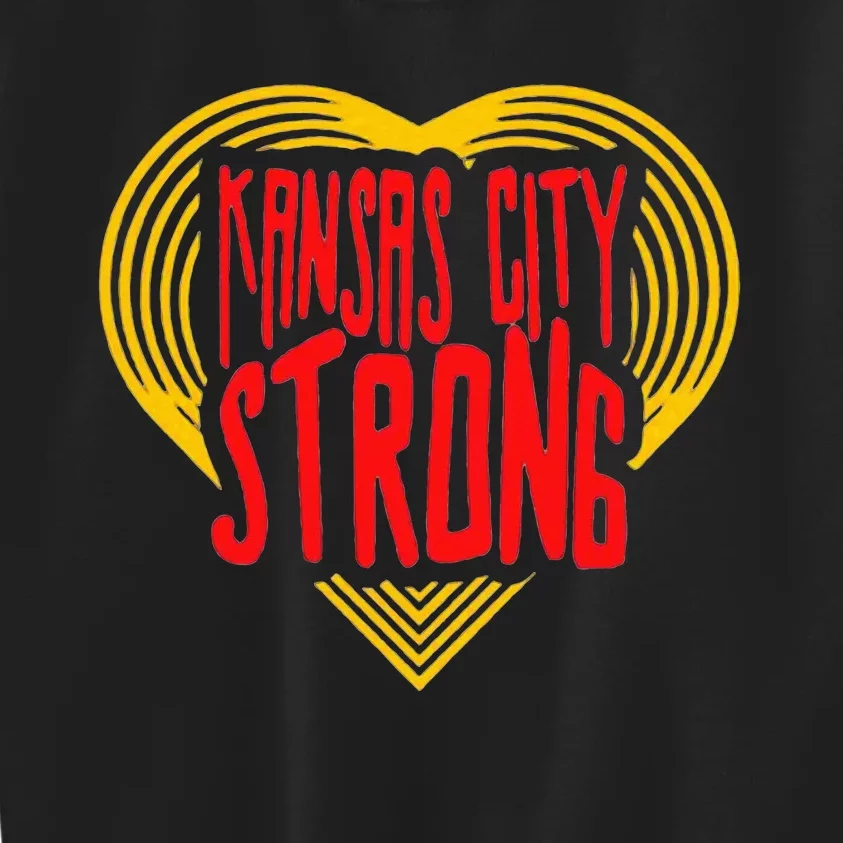 Kansas City Strong Kc Strong Kids Sweatshirt