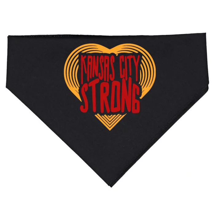 Kansas City Strong USA-Made Doggie Bandana