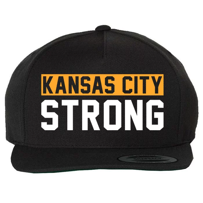 Kansas City Strong Wool Snapback Cap