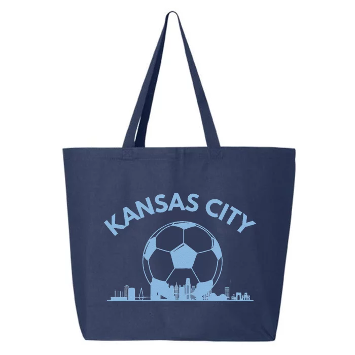 Kansas City Soccer & Skyline 25L Jumbo Tote