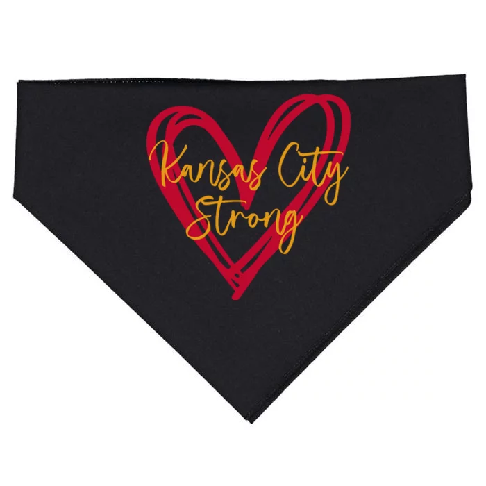 Kansas City Strong USA-Made Doggie Bandana