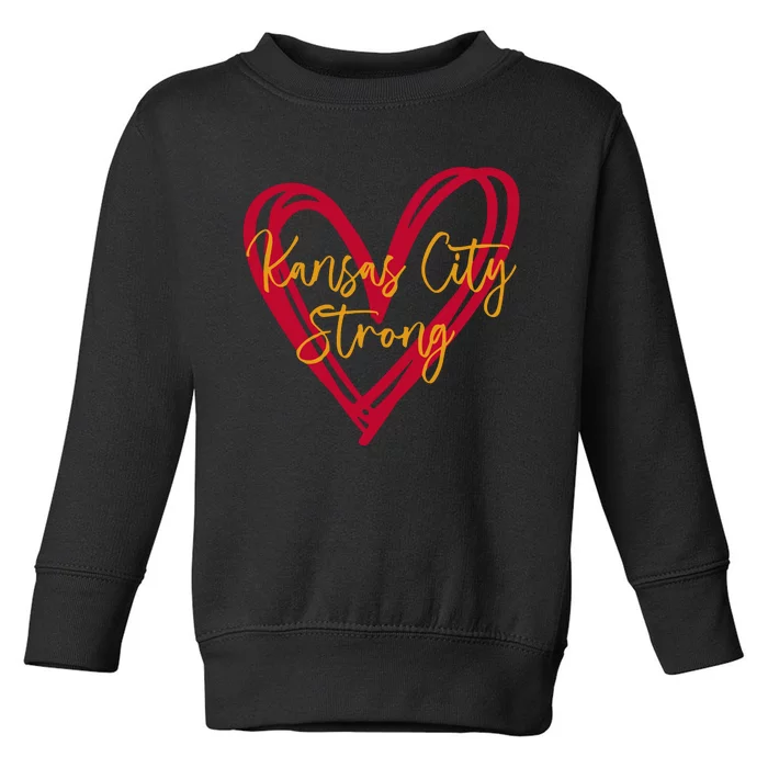 Kansas City Strong Toddler Sweatshirt