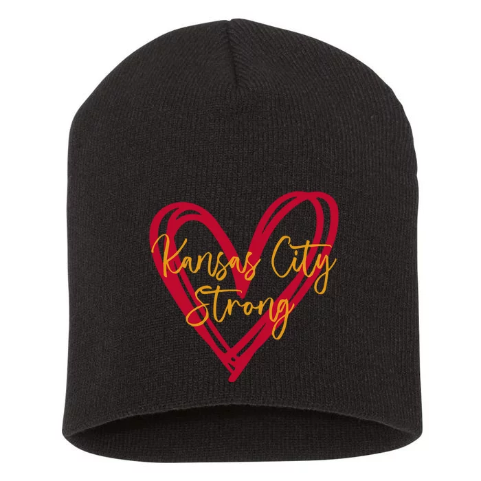 Kansas City Strong Short Acrylic Beanie