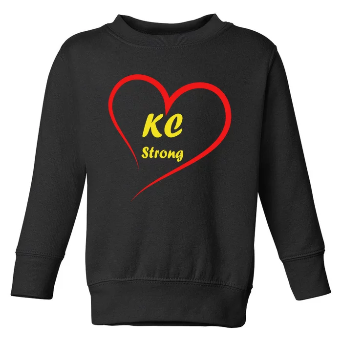 Kansas City Strong Toddler Sweatshirt