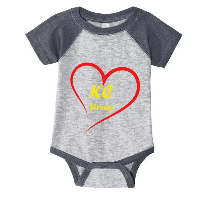 Kansas City Strong Infant Baby Jersey Bodysuit