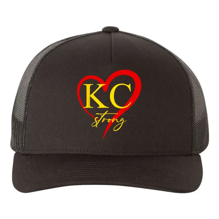 Kansas City Strong Yupoong Adult 5-Panel Trucker Hat