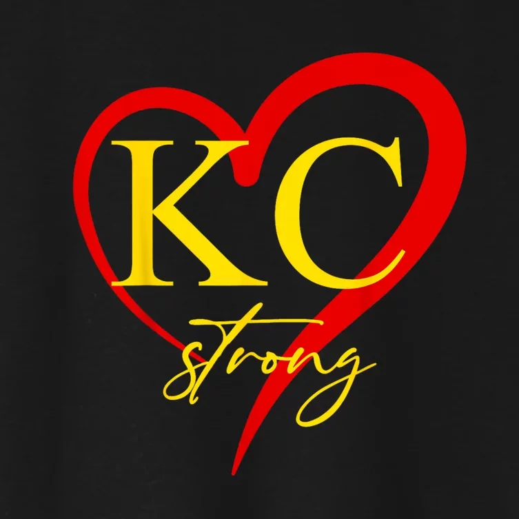 Kansas City Strong Women's Crop Top Tee