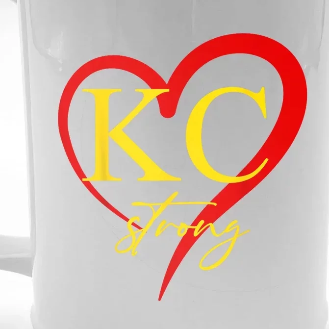 Kansas City Strong Front & Back Beer Stein