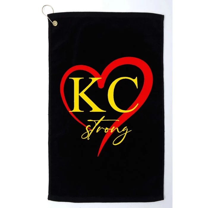 Kansas City Strong Platinum Collection Golf Towel