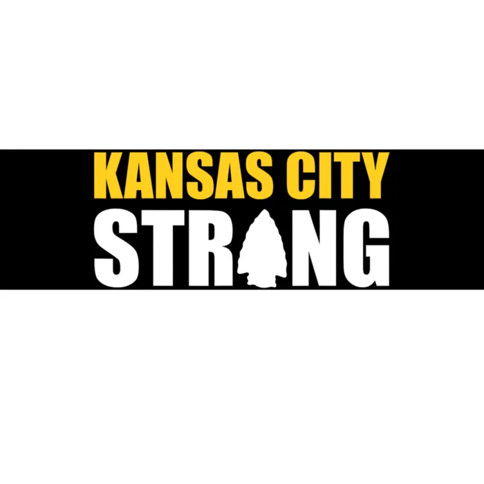 Kansas City Strong Bumper Sticker