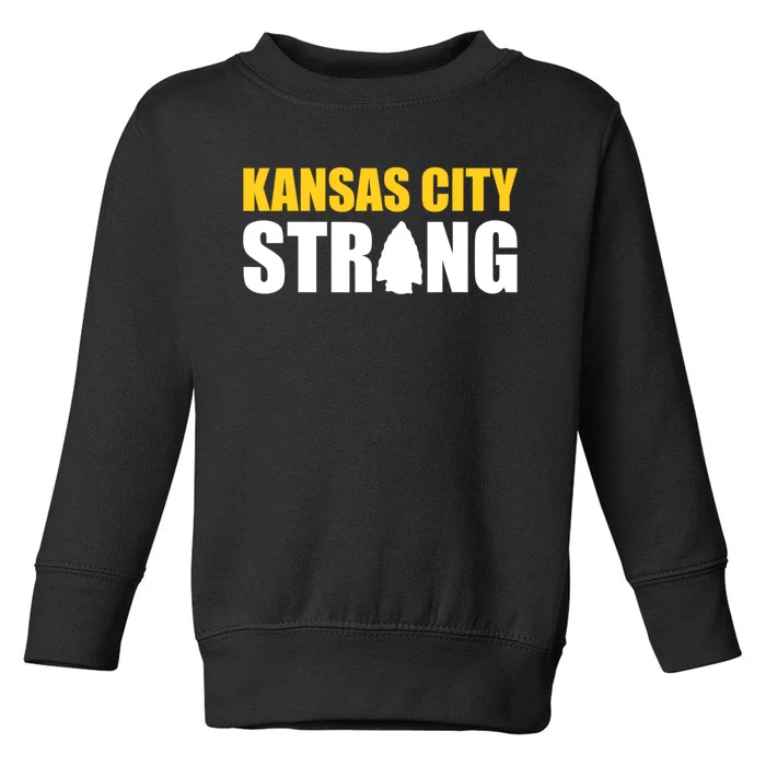 Kansas City Strong Toddler Sweatshirt