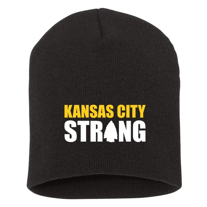 Kansas City Strong Short Acrylic Beanie