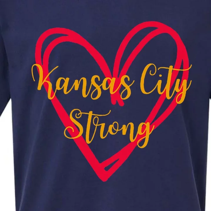 Kansas City Strong Kc Strong Sueded Cloud Jersey T-Shirt