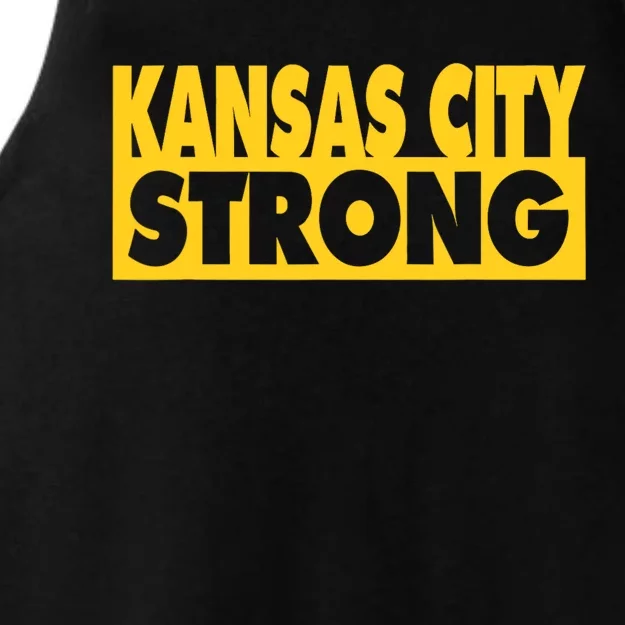 Kansas City Strong Ladies Tri-Blend Wicking Tank