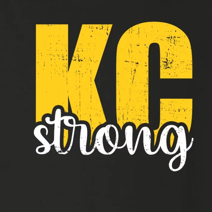 Kansas City Strong Toddler Long Sleeve Shirt