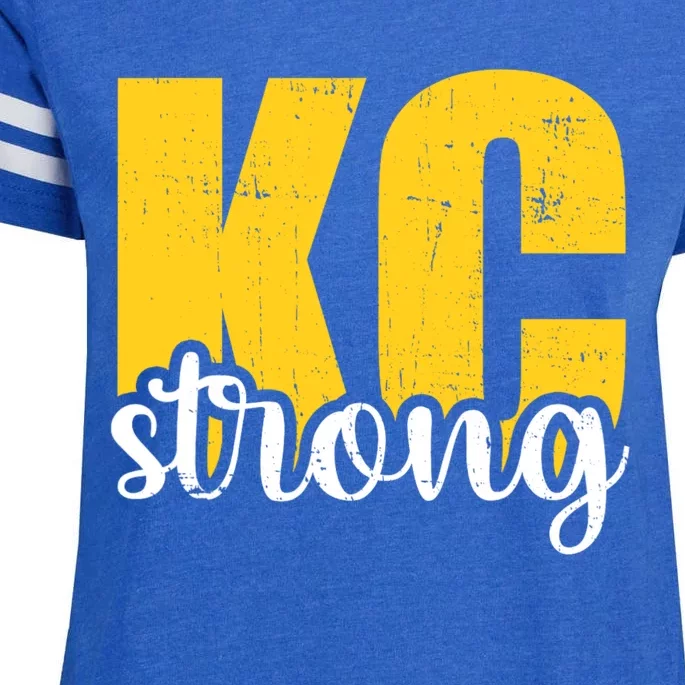 Kansas City Strong Enza Ladies Jersey Football T-Shirt