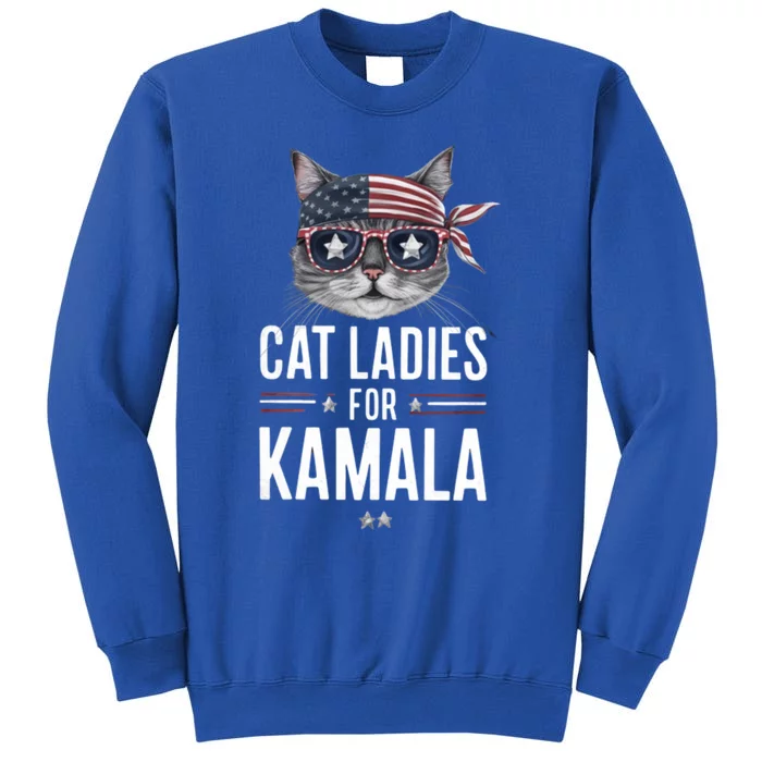 Kamala Cat S Gift Tall Sweatshirt