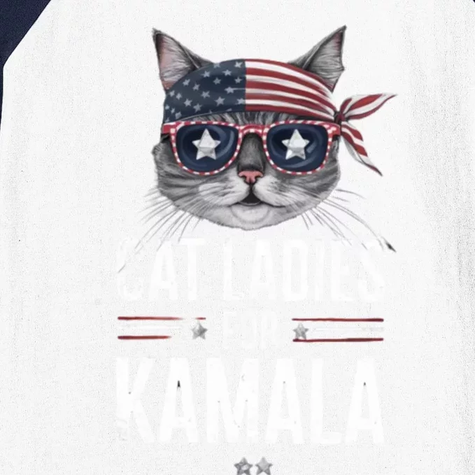 Kamala Cat S Gift Baseball Sleeve Shirt