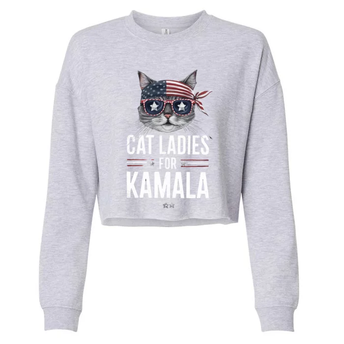 Kamala Cat S Gift Cropped Pullover Crew