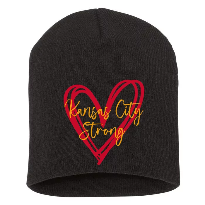 Kansas City Strong Short Acrylic Beanie