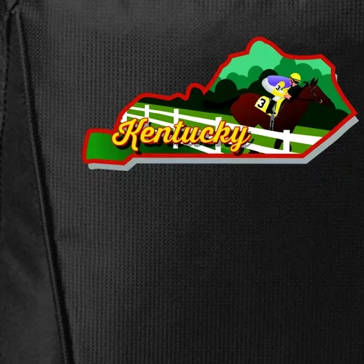 Kentucky Cartoon State Illustration City Backpack