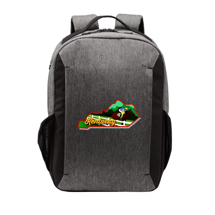 Kentucky Cartoon State Illustration Vector Backpack