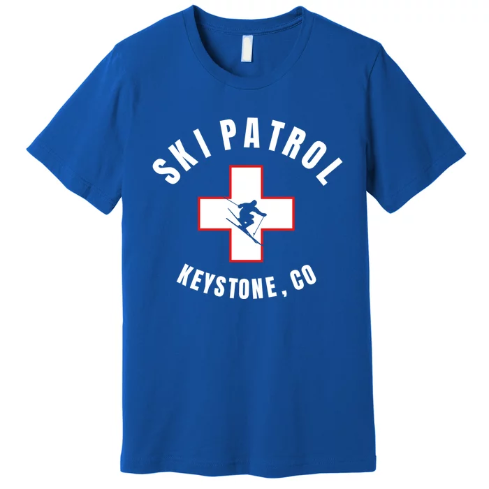 Keystone Colorado Ski Patrol Gift Premium T-Shirt