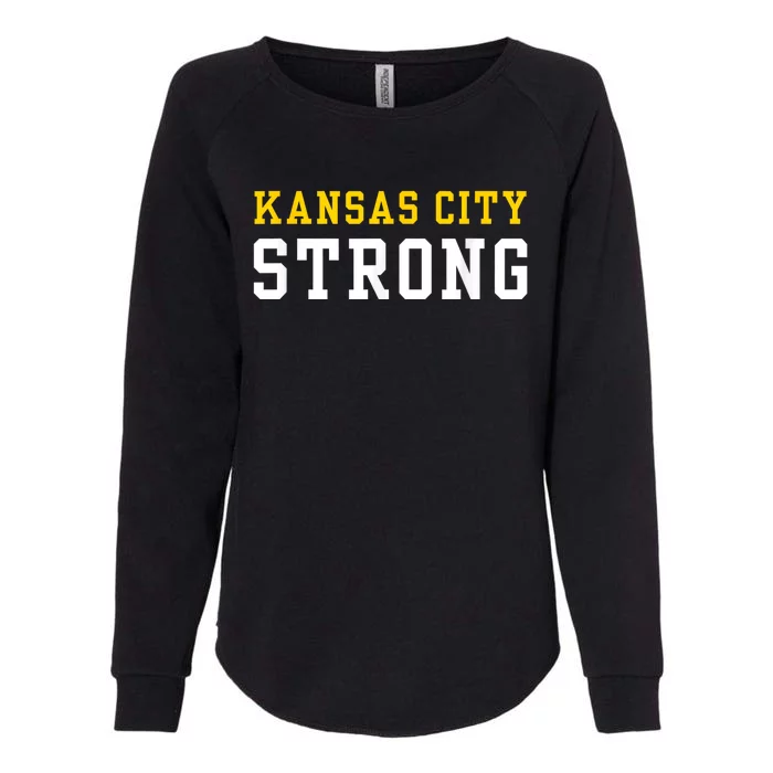 Kansas City Strong Womens California Wash Sweatshirt