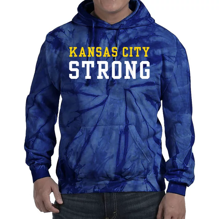 Kansas City Strong Tie Dye Hoodie