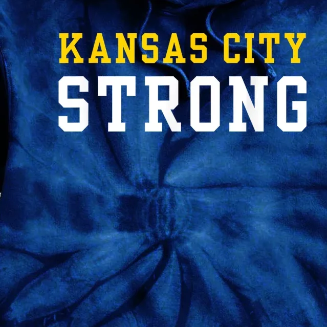 Kansas City Strong Tie Dye Hoodie