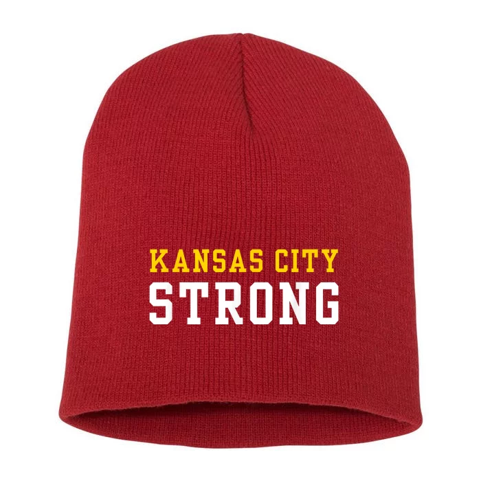 Kansas City Strong Short Acrylic Beanie