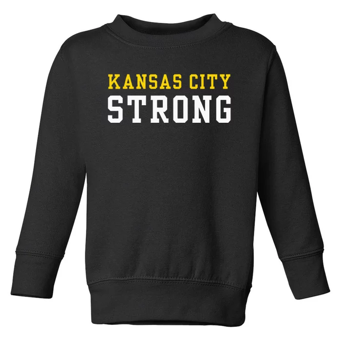 Kansas City Strong Toddler Sweatshirt