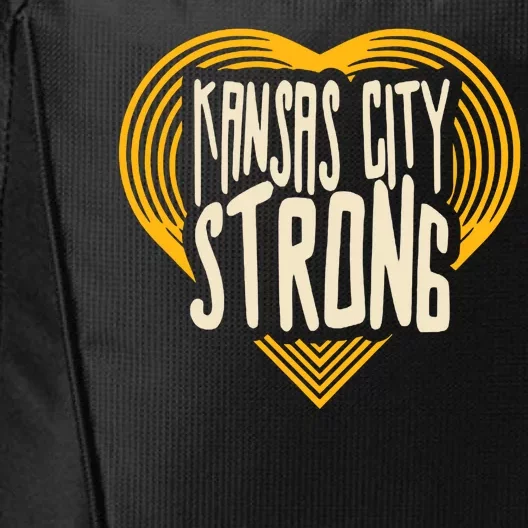 Kansas City Strong Heart Awareness City Backpack