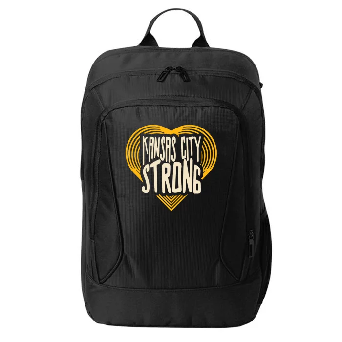 Kansas City Strong Heart Awareness City Backpack