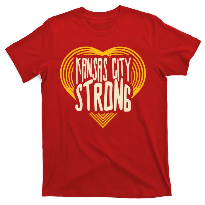 Kansas City Strong Heart Awareness T-Shirt