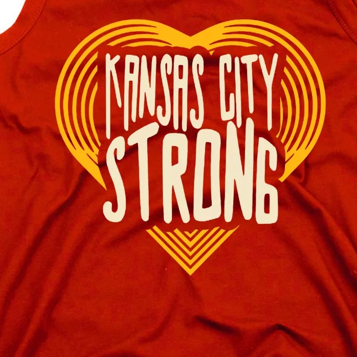 Kansas City Strong Heart Awareness Tank Top