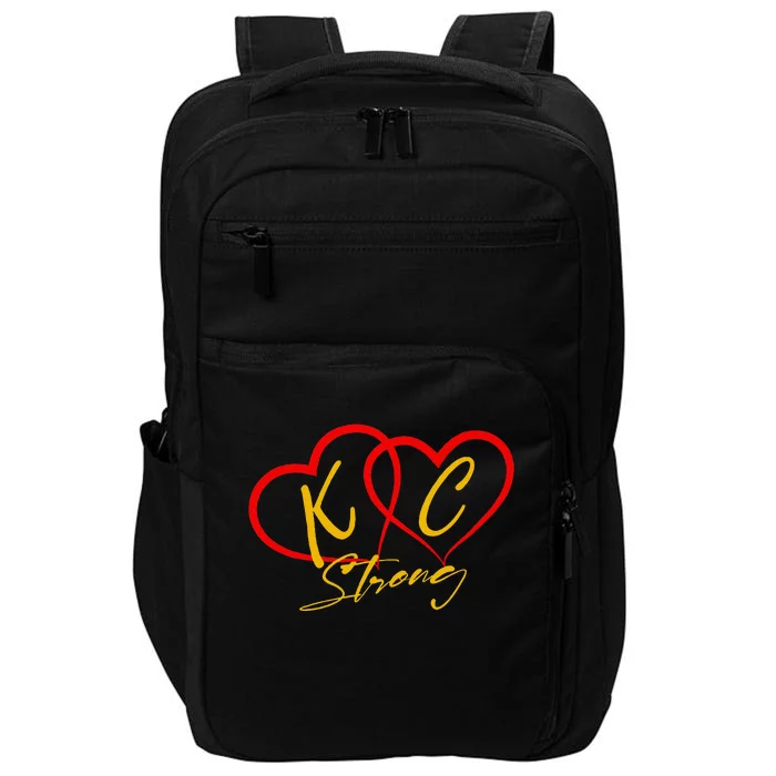 Kansas City Strong Heart Impact Tech Backpack