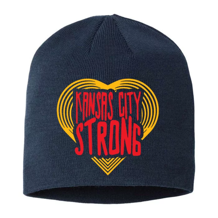 Kansas City Strong Heart 8 1/2in Sustainable Knit Beanie