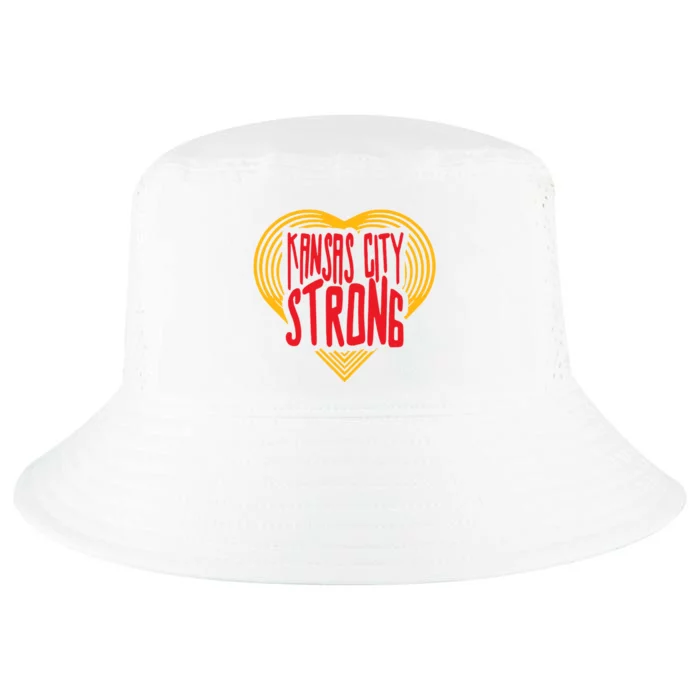 Kansas City Strong Heart Cool Comfort Performance Bucket Hat