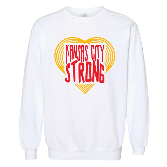 Kansas City Strong Heart Garment-Dyed Sweatshirt