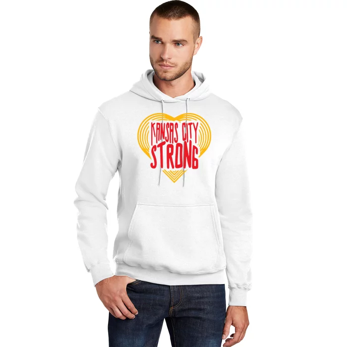 Kansas City Strong Heart Hoodie