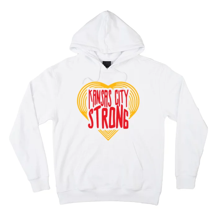 Kansas City Strong Heart Hoodie