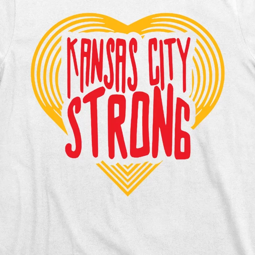 Kansas City Strong Heart T-Shirt