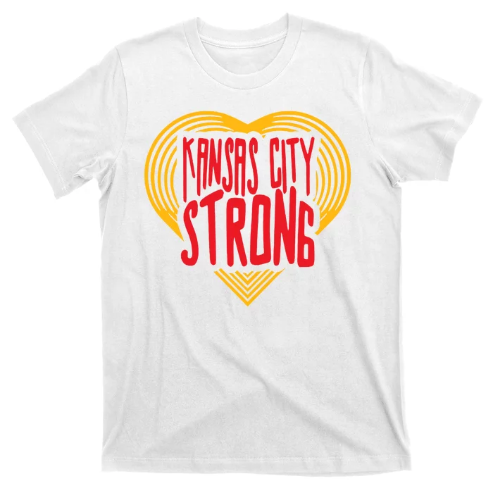 Kansas City Strong Heart T-Shirt