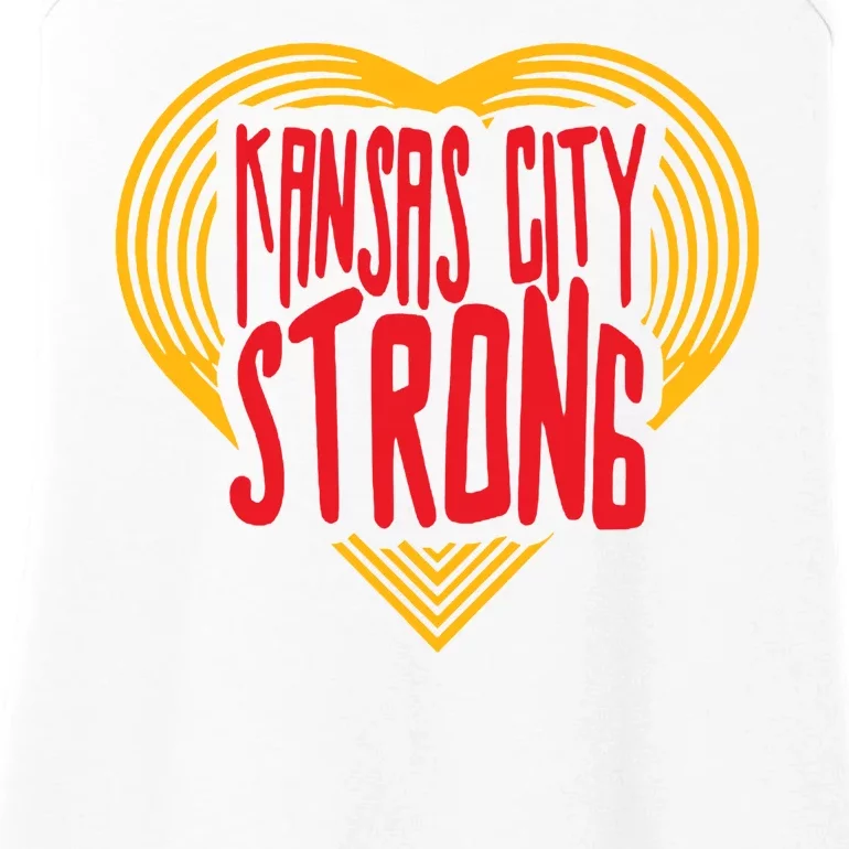 Kansas City Strong Heart Ladies Essential Tank