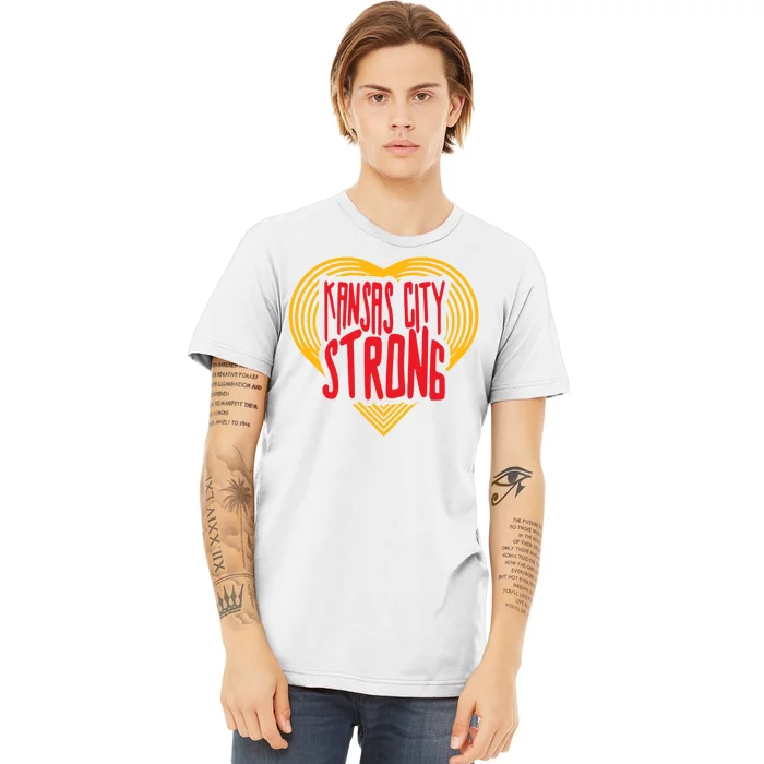 Kansas City Strong Heart Premium T-Shirt