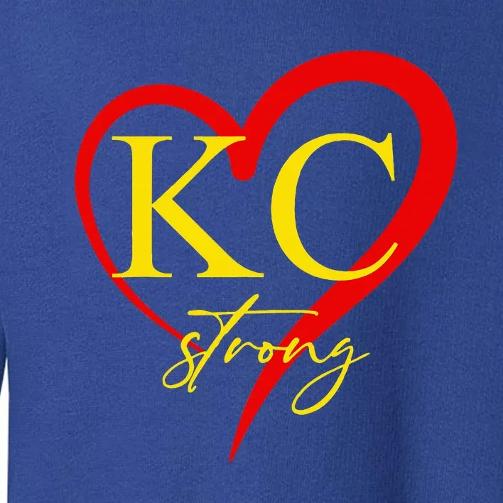 Kansas City Strong Toddler Sweatshirt